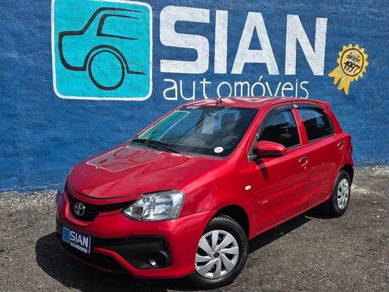 TOYOTA ETIOS 1.3 X 16V FLEX 4P MANUAL TOYOTA ETIOS 1.3 X 16V FLEX 4P MANUAL